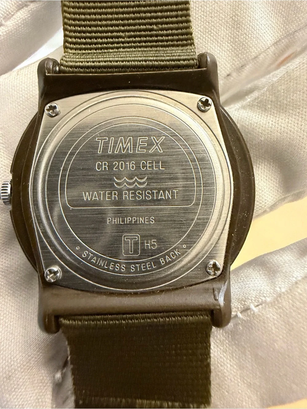 Timex Men's Olive Green Field Watch with Black Dial - Picture 7 of 9